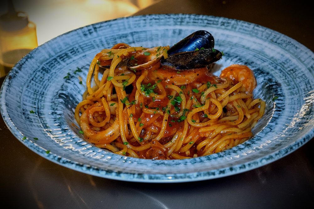 Frutti di mare — pasta med havets favoriter